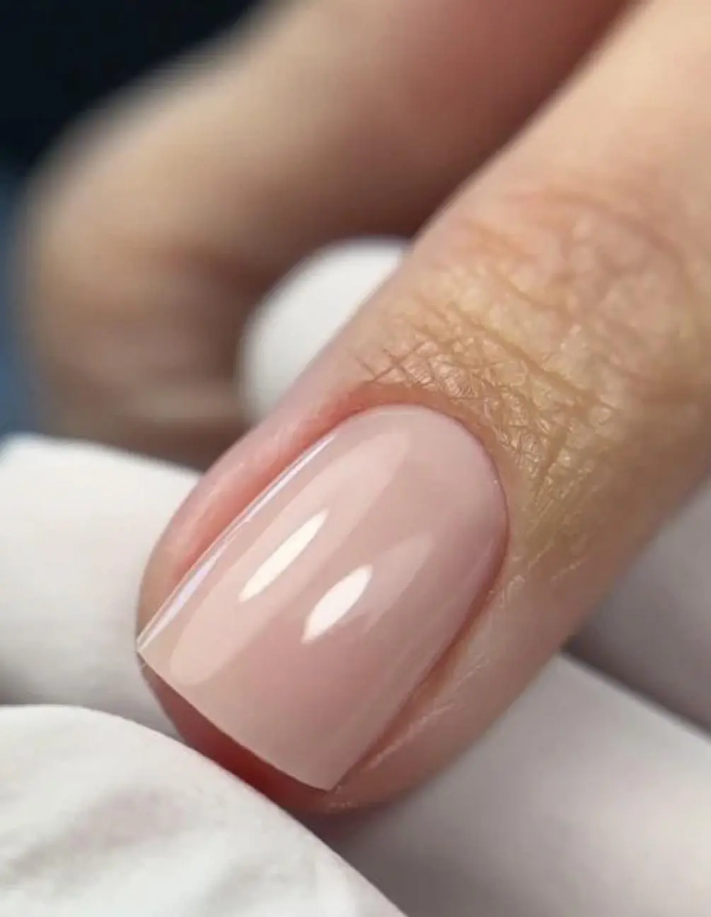 Resultado de manicura combinada natural del curso de iniciación en Alicante